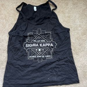 Sigma Kappa bid night tank top